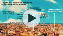 Enllaç al vídeo d'Agenda 21 escolar 10 anys d'Agenda 21 escolar