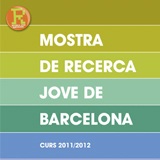 Coberta de la publicació de la Mostra de recerca jove de Barcelona