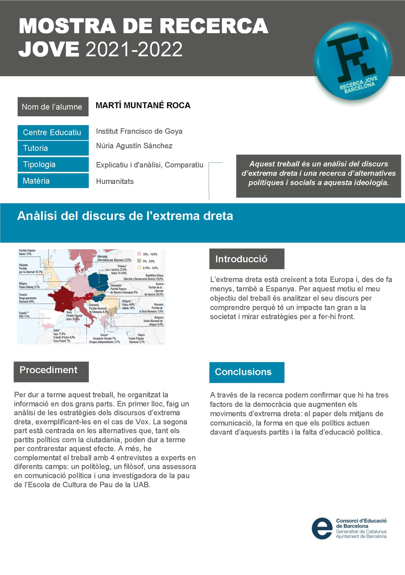 Muestra de Investigación Joven 2020-2021