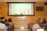 Inauguració de l'acte per part del gerent del Consorci d’Educació de Barcelona, Manel Blasco, i el president de la Comissió TIC, Jordi Sararols