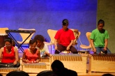 Actuació musical de l'escola Xamfrà del Raval.