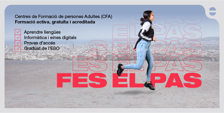 Centros de Formación de personas adultas (CFA). Formación activa, gratuita y acreditada. Aprendizaje lenguas, Informática y herramientas digitales, pruebas de acceso, graduado de la ESO