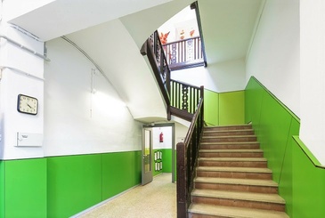 Interior de l'Institut Escola Rec Comtal.