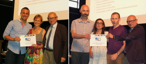 L'Escola Palma de Mallorca, primer premi de la modalitat individual, i l'Institut Moisès Broggi, primer premi de la modalitat de centre (compartit amb l'Ins Quatre Cantons).