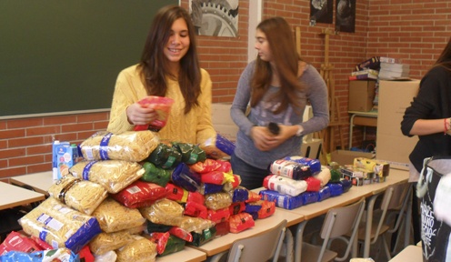 Banc d'aliments