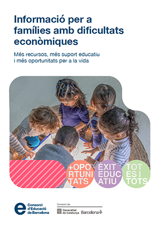 Informaci&oacute; per a fam&iacute;lies amb dificultats econ&ograve;miques