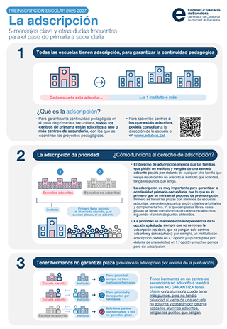 Infografia adscripci&oacute; 2026-2027