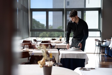 Imatge d'una aula de l'Institut de Gastronomia