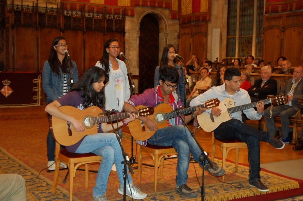 Actuació de l'alumnat del Centre de Música i Escena Xamfrà.